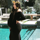 Devi Brown and her baby bump